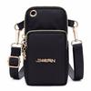 Zipper Phone Bag, Fashion Portable Nylon Coin Purse Versatile Small Shoulder Bag