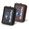 Echtes Leder Auto Führerschein, Personalausweis, Bankkartenetui Für Subaru Forester Impreza Outback Legacy Tribecacar WRC XV