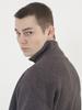 Chaenseseunoi Modal Knit Half Zip-Up (Charcoal)