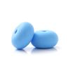 14mm 10Pcs Silicone Beads Food Grade Abacus Teething Beads for Baby Teether Chewing Pacifier Clip Chain BPA Free Accessories