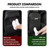 For Jeep Leather Car Interior Seat Anti Kick Pad Seat Backrest Mat Grand Cherokee Wrangler JK Renegade Gladiator Compass AKN1