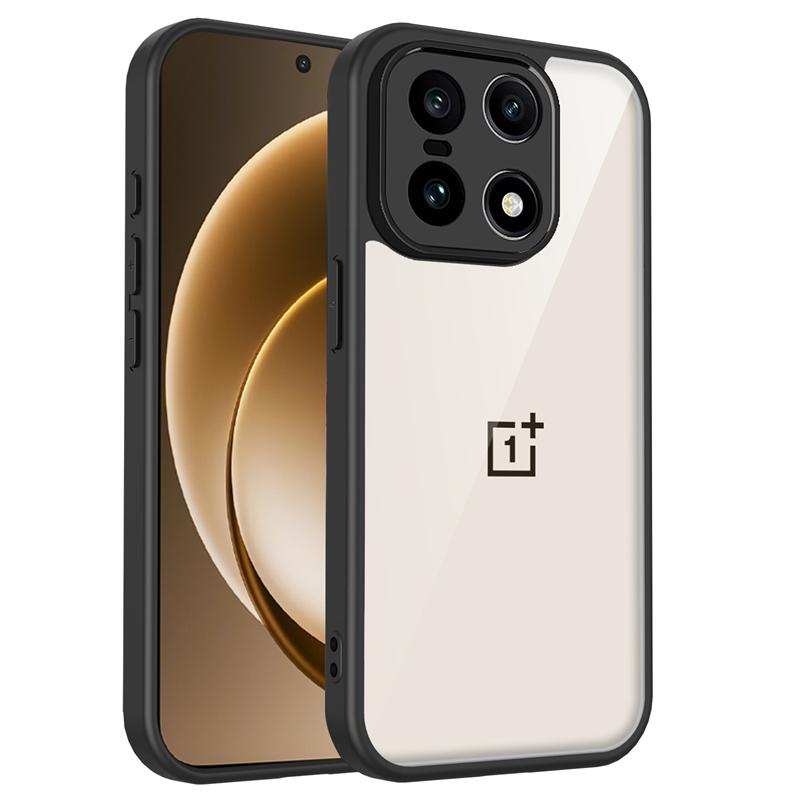 

Прозрачный силиконовый чехол для OnePlus 15 Oneplus15, задняя панель из поликарбоната, бампер из ТПУ, противоударный, прозрачный чехол-бампер для One Plus 15 OnePlus 15