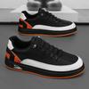 2025 Nya Herr Sneakers PU Läder Casual Skor Street Skateboard Skor Herr Plattform Vulkaniserade Skor Tenis Masculino