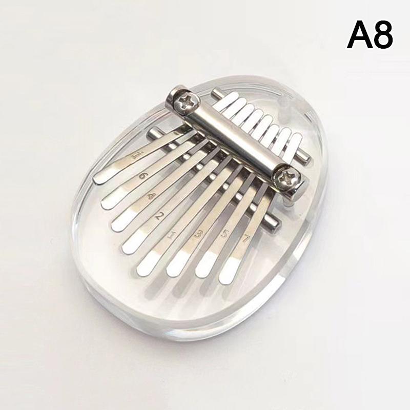 8 Keys Mini Wooden Kalimba High Quality Exquisite Finger Thumb Piano Marimba Musical Good Accessory Christmas Gift
