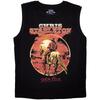 Chris Stapleton Unisex Tank T-Shirt: White Horse (Black) (Medium)