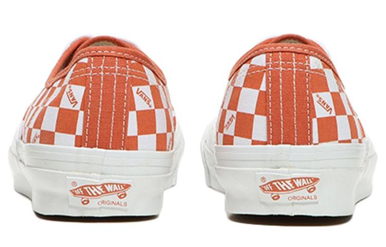 Authentic Og Vans Lx 'Mecca Orange Checkerboard' VN0A5FBD0HL