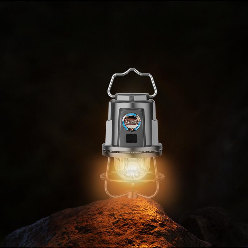 Lighthouse Camping Lantern Camping Lamp Multifunctional Camp Ambience Light Tent Light Outdoor Emergency Flashlight