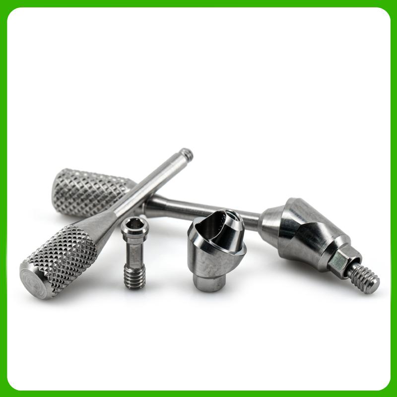 New Biotechnology Dental Implant Bench Kit Scanbody Multi Unit Titanium Based Simulation Transfer Bone Healing Screw Dent