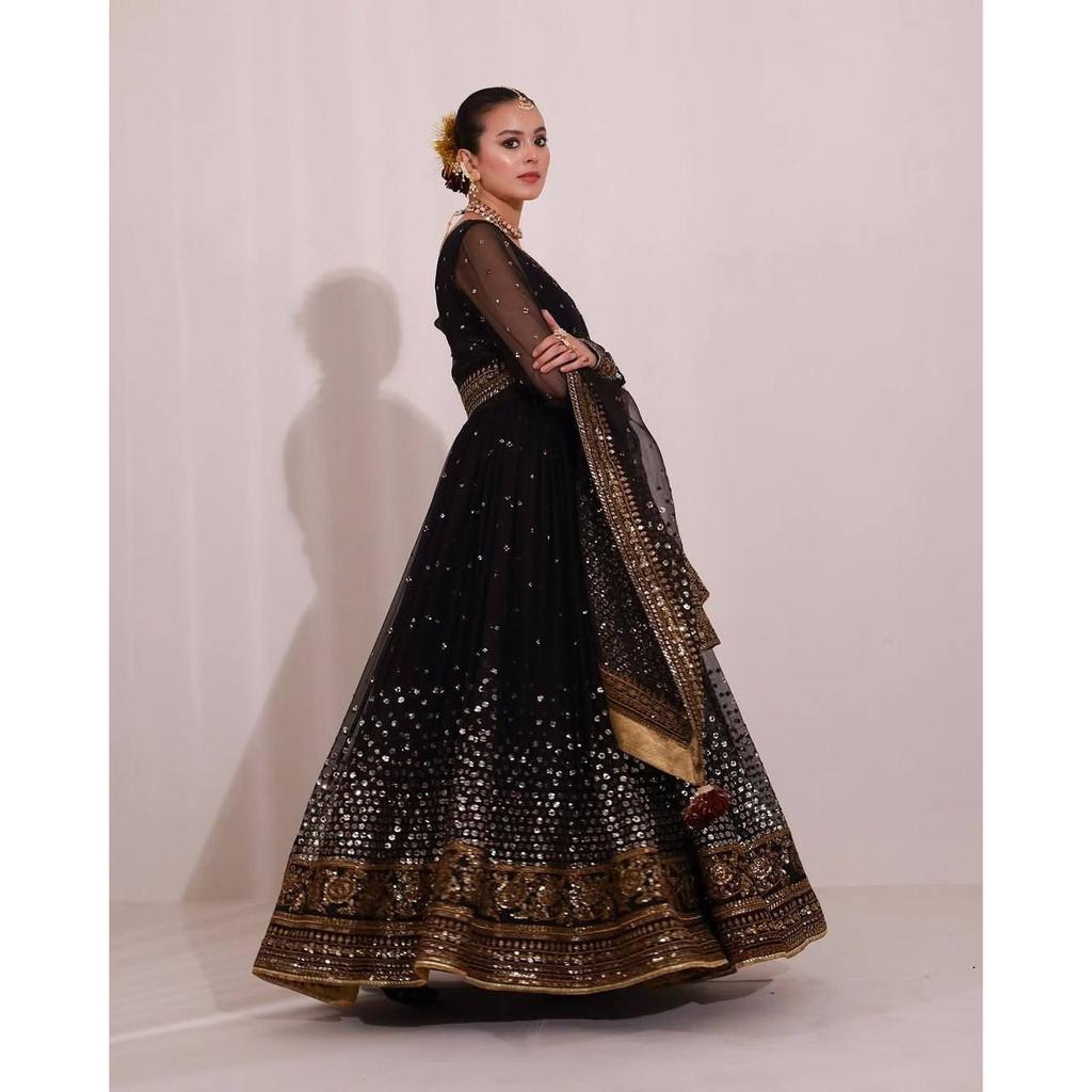 Look de Fiesta Ropa de Fiesta Traje Anarkali Traje Salwar Kameez Indio Pakistaní Vestido