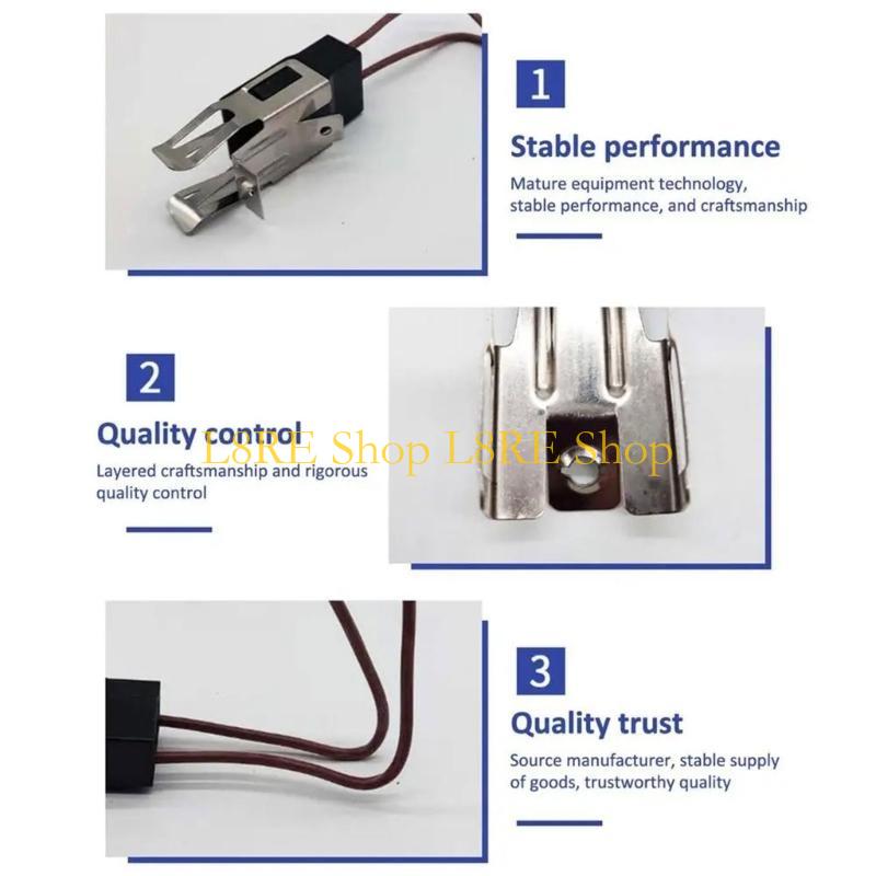 L8RE Stopcontact Overbelasting Fornuis Stekker Kortsluiting Kookplaat Connector Metalen Fornuis Stopcontact Duurzaam Oven Stroomadapter