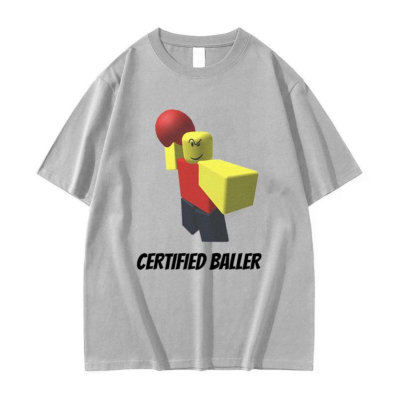 

Certified Baller Funny Meme TShirt Unisex ONeck High Quality Fashion Tshirts Harajuku Clothing T Shirt S