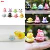 Adorable Resin Animal Figurines Featuring Cute Penguin Puppy And Frog Perfect For Gifts