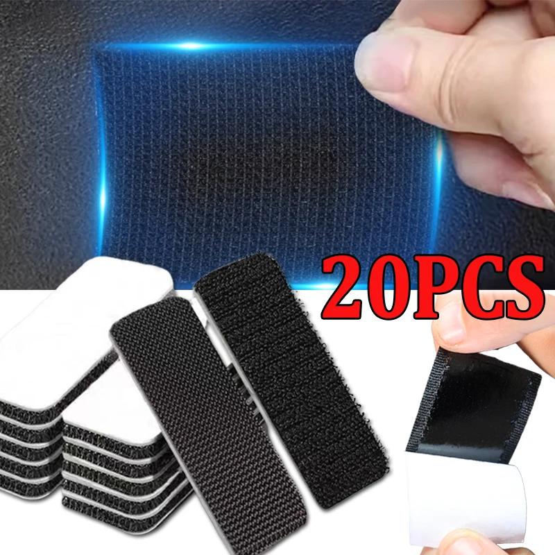 100/2pcs Carpet Fixing Stickers Double High Adhesive Car Fixed Patches Non-slip Mat Home Floor Foot Mats Non-slip Grip Tapes Ama