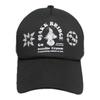 Ojagbeulisji Crow Mesh Cap (Black)