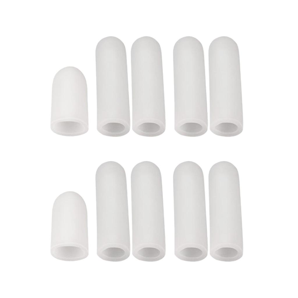 20Pcs Finger Brace Splint Sleeve Thumb Support Adjustable Index Pinky