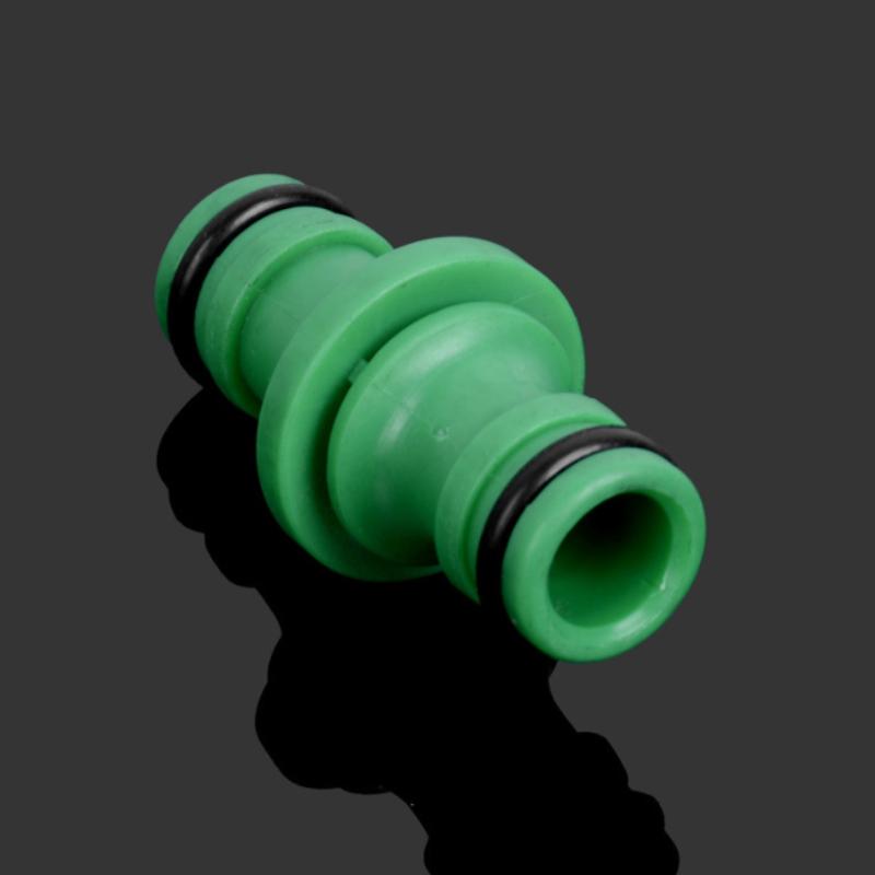 5PCS Double Plug Hose Connector Extender for Car Washing Garden Pipe Connecting Quick Joint Irrigation Watering Plumbing Fitting