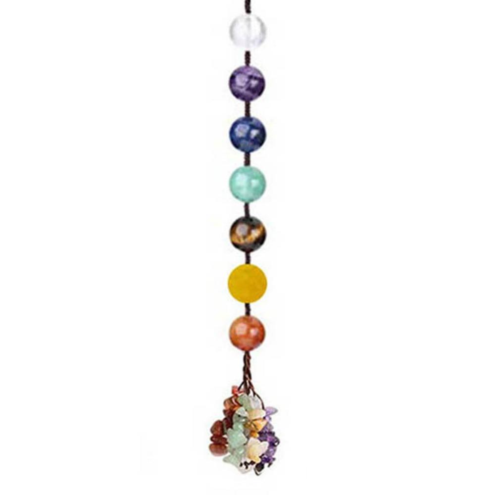 Charming Car Hanging Pendant Mysterious Natural Stone Ornaments Crystal Hanging Ornament  Interior