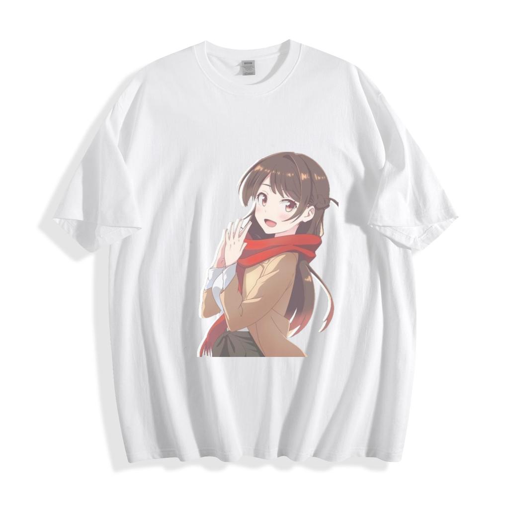 Rent-a-Girlfriend Chizuru Mizuhara T-Shirt - Elegant Anime Scarf Design Unisex T