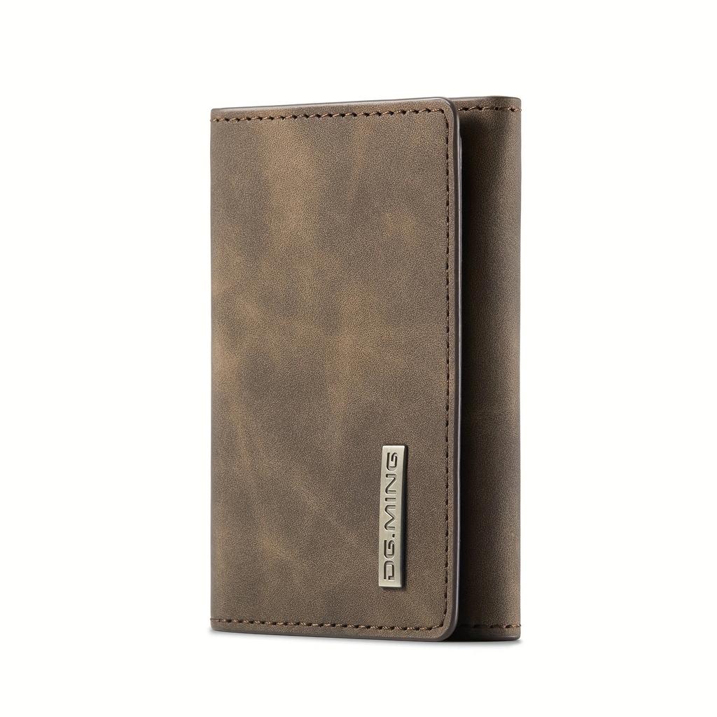 1 Men's Anti-theft Business Card Holder Credit Card Holder Simple Wallet Large Capacity Multiple Card Slots with Transparent Win