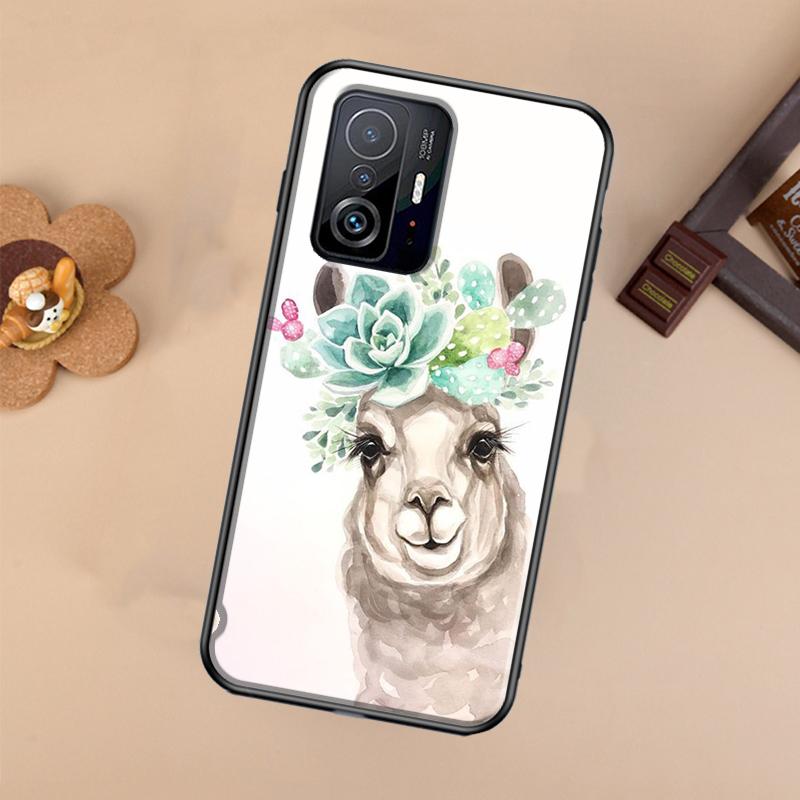 Lama Llama Alpaca Case For Xiaomi POCO X7 Pro X3 X5 X6 F3 F5 F6 M6 Pro 11T 12T 13T 14T Pro 13 14 Ultra Cover