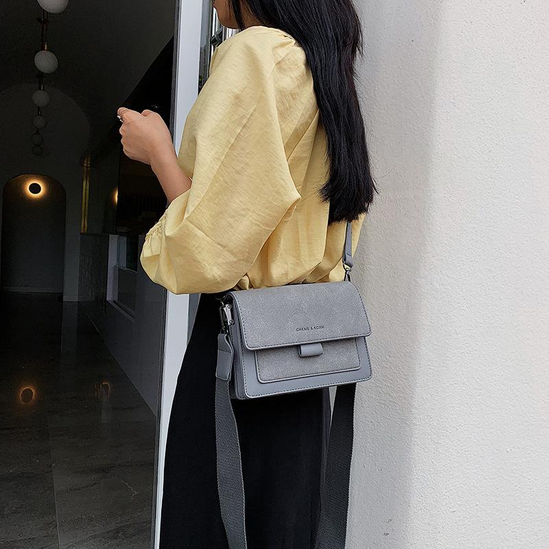 New Fashion Suede Leather Plutonium Shoulder Crossbody Bags for Women Ladies Messenger Bag