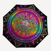 1pc Psychedelic Mandala Folding Umbrella, Durable, Suitable for Outdoor Activities or Rain, Suitable for Commuting yy251027097