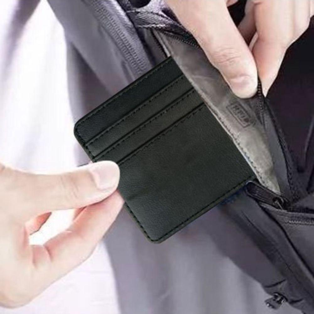 Bank card ID Card Business Short Purse Multi Slot Card Holder Women Men Short Wallet Slim Billfold
