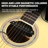 Acoustic Guitar Magnetic Pickup Passive Magnetic Soundhole Coil Pick Up 6.35mm Jack with Cross Screwdriver No Battery