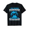 Born To Game Forced Work Gamer T Shirt Vintage Washed Top For Everyday Wear Slightly Versatile Graphic Stylish Stretched