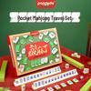 Tragbares Mini-Mahjong-Tischspiel: Kreatives, taschengroßes Reise-Puzzle für die Freizeit und Partys
