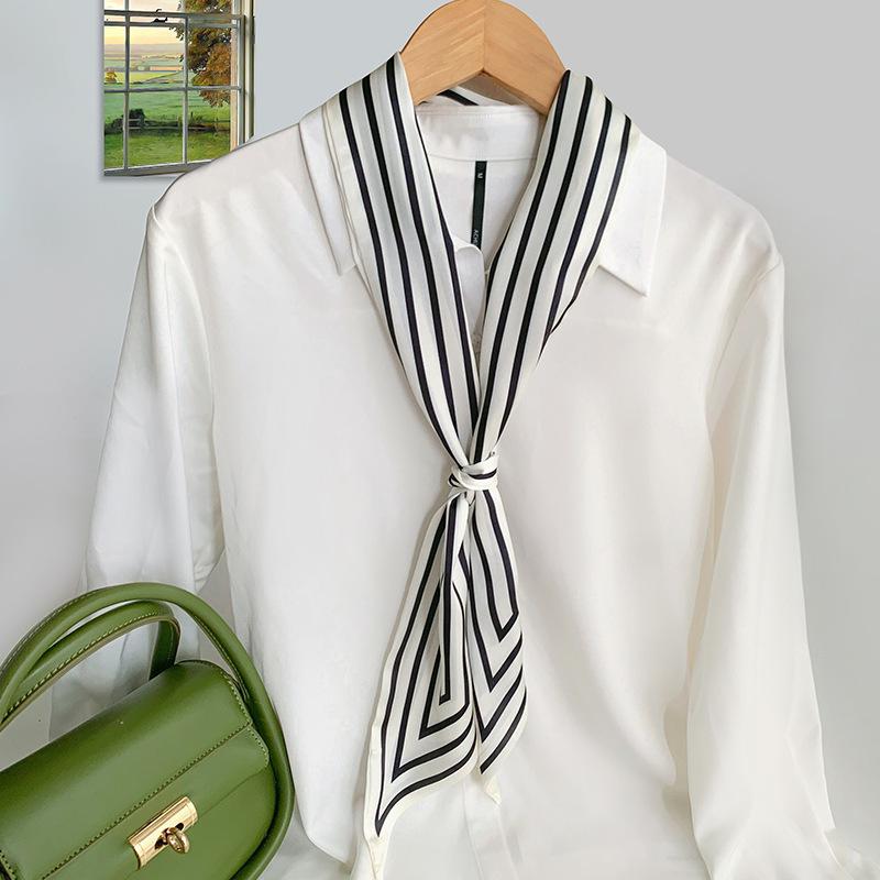 2025 Women's Fashion Scarf Belt: Stylish Waist Accessory for Skirts and Jeans - Long, Elegant Ribbon Design