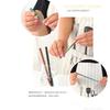 4 Stage Adjustable Length Extendable Straw Brush Stainless Steel Body Easy Storage Design Cleaning Tool  For Kitchen
