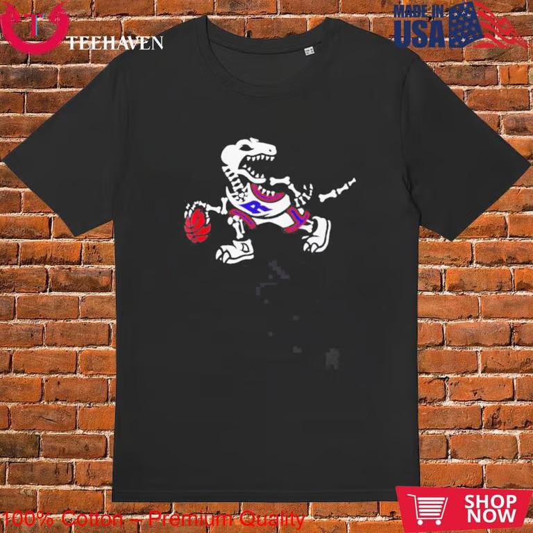 Raptors Dinosaur Skeletal Logo T-Shirt Unisex T-Shirt XXXL