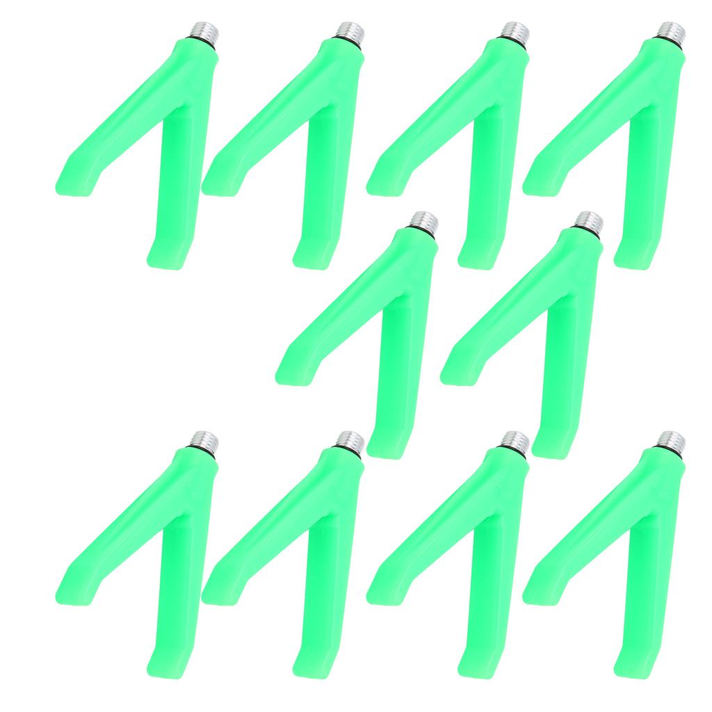 10Pcs UHead VHead Fishing Pole Rest Rod Butt Grip Stand Holder Fishing Accessory(VHead )
