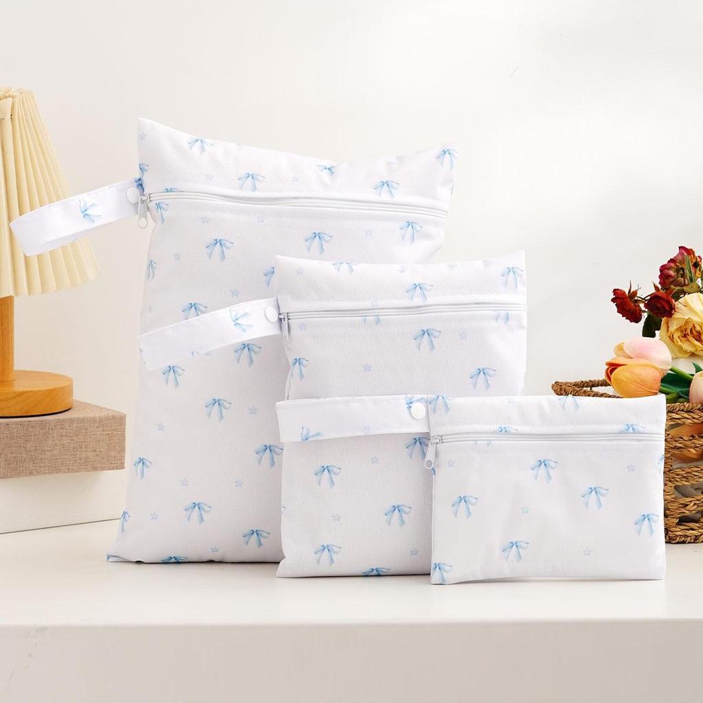 3-Piece Travel Mini Storage Bags for Clothing, Cosmetics & Toiletries