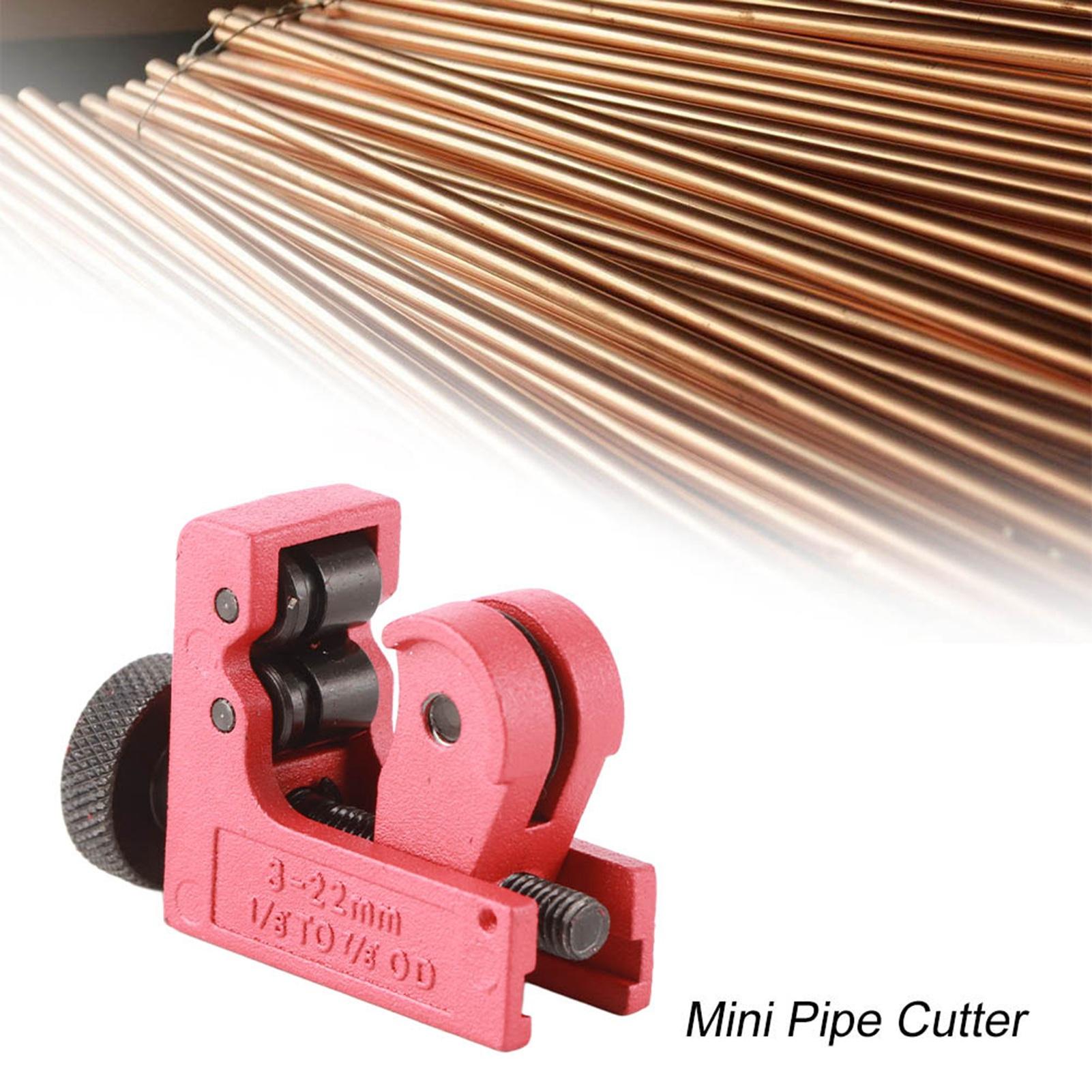 

Mini Adjustable Tube Hose Tubing Cutter Cutting Tool for 3 22mm Copper Aluminum PVC Pipes