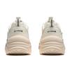 Li Ning Original Aspiration Slip Resistant Abrasion Resistant Low Top Casual Shoes Women's Ecru AGCU190-2