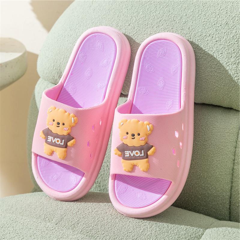 Niedliche Hausschuhe für Damen Schuhe für Zuhause Wohnheim, rutschfestes Badezimmer, hochhackige coole Hausschuhe für Damen Sommerbekleidung