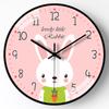 12-inch 30cm Wall Clock Living Room Modern Simple Early Education Learning Clock Home Bedroom Cartoon Clock