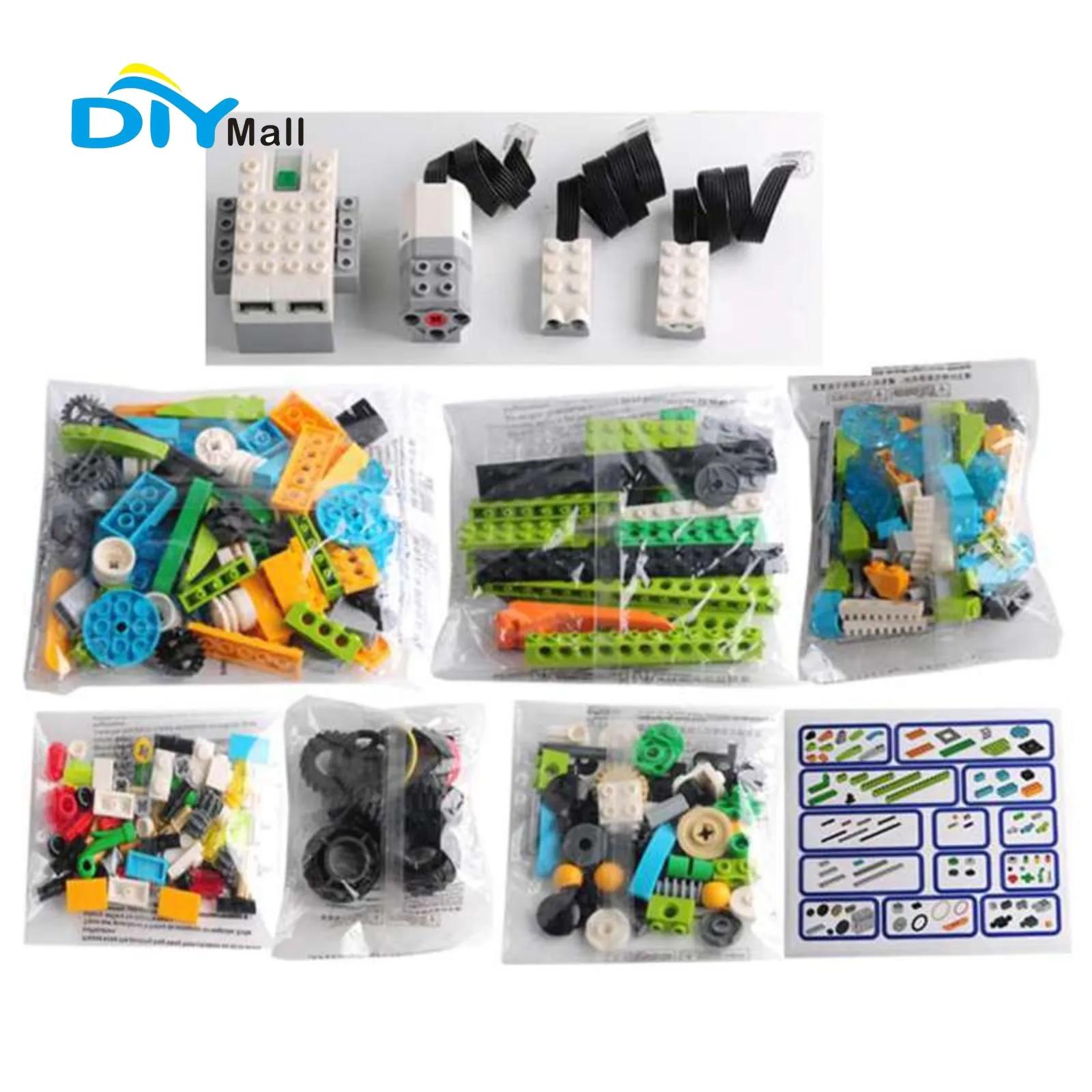 

Совместимый с We-do2.0 Набор образовательных строительных блоков Legoed с 280 деталями и датчиками 1 SET