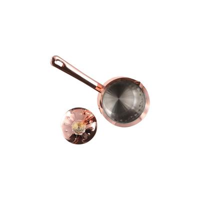 Versatile Handcrafted Turkish Coffee Pot Handle Stable Melting Jug Stainless Steel Lid Heating Pot Household