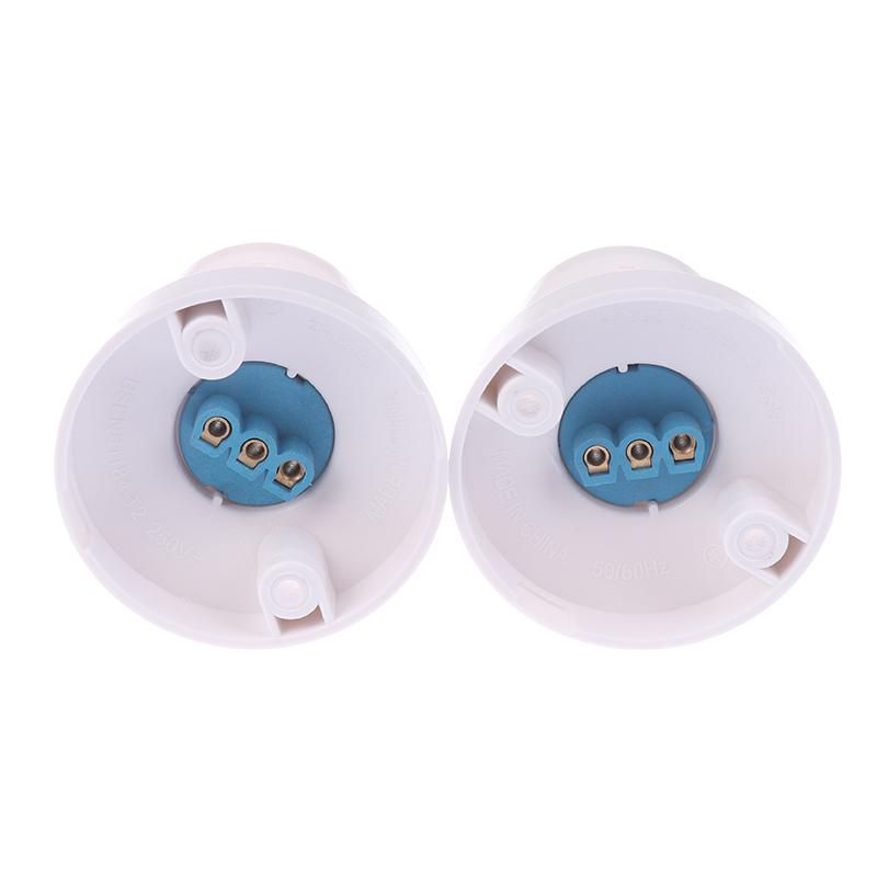 High-Power E27 Screw Ceiling Lamp Head Led Lamp Holder Desktop Led Lighting Base Socket Home Heat Resistant Round Lamp Holder