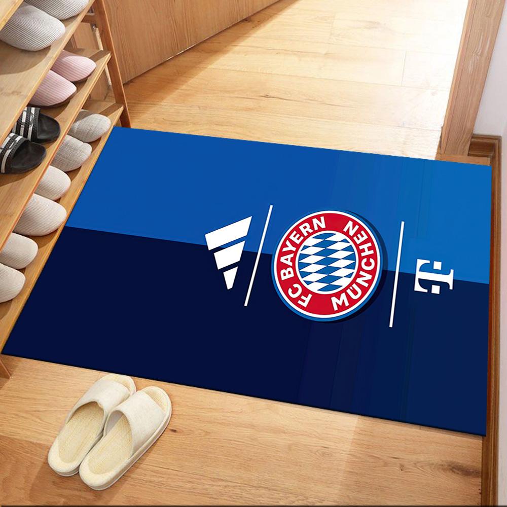 Bayern Munich Floor Mat Perfect for Game Room Decorate Room Dining Room Bedrooms Anti-slip Rug Anime Office Decor Gift for Festivals