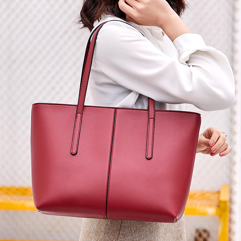 Women's 2025 New Summer Fashion Large-capacity Bag Handbag European and American Retro Women's Shoulder Tote Bag