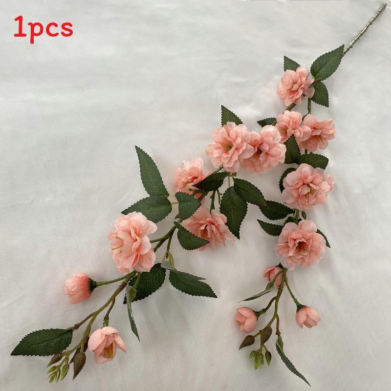 Bouquet Flower Camellia For Table Centerpiece Home Office Decorations Gifts