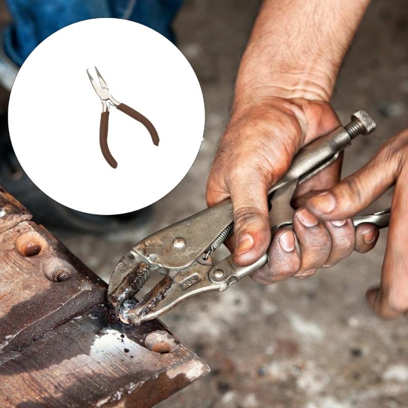 Jewelry Designers Pliers with Double Round Tip Configuration for Accurate Looping Forming and Wire Work