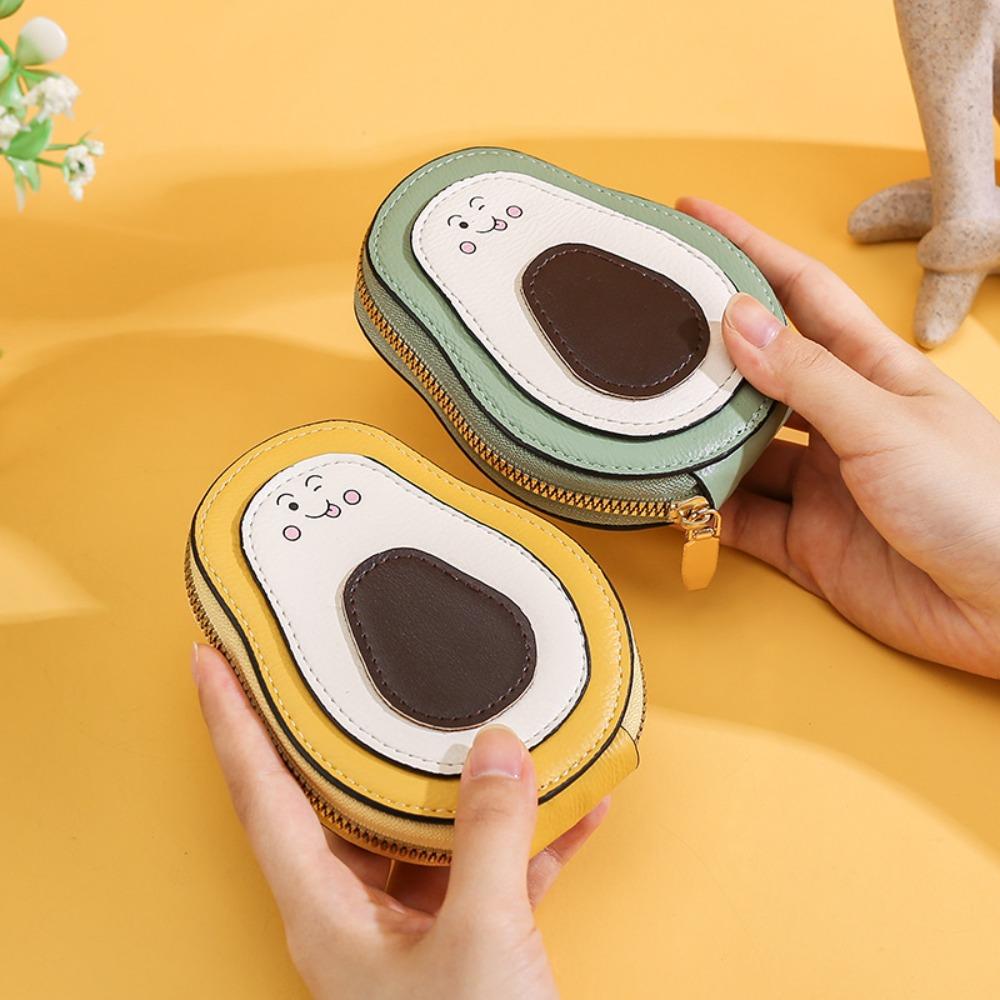 

Сумка для карток на блискавці. Шкіряний футляр для карток. Новий міні-гаманець для жінок жовтий