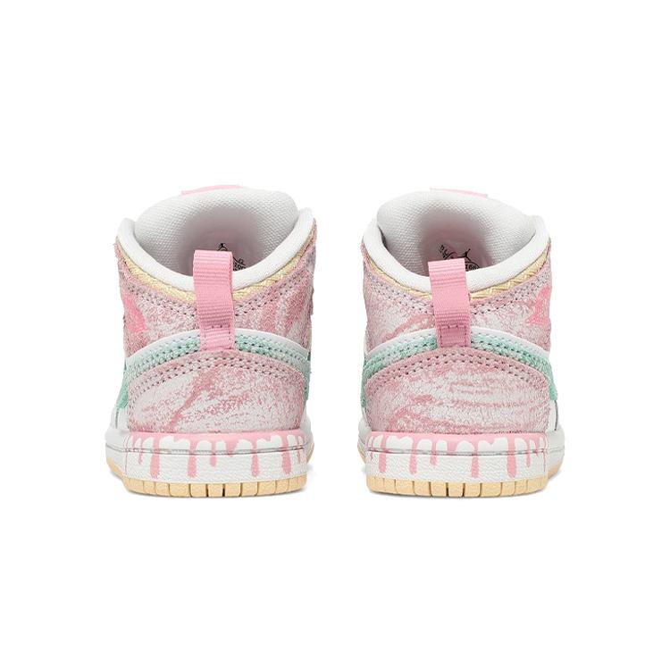 New Jordan 1 Mid SE Ice Cream TD DD1668-100