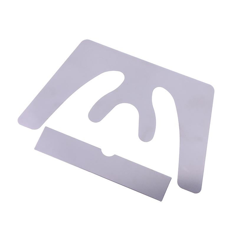 

Stainless Steel Dental Jawbone Plane Plate Material Dental Occlusal Maxillary Casting Dental Instruments High Quality 1Pcs