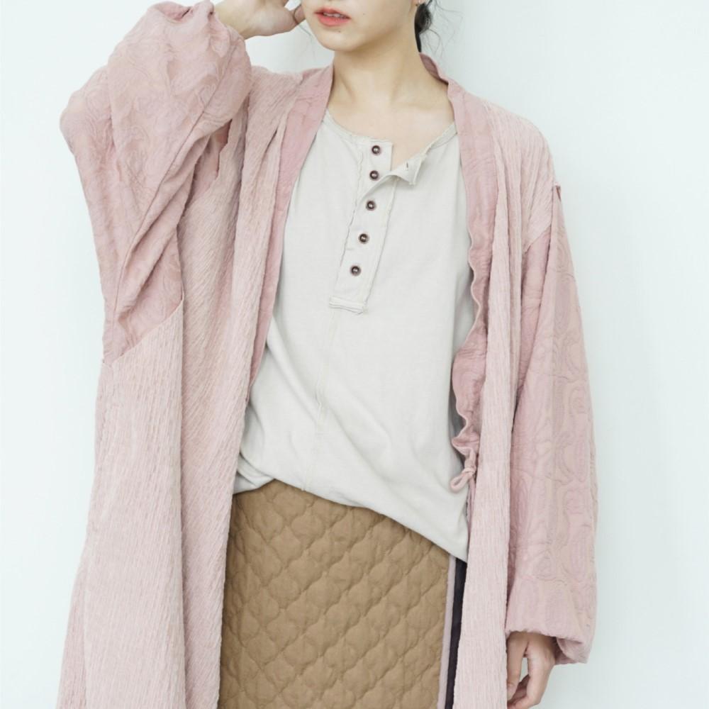 Johnature Women Vintage Winter Corduroy Coats Patchwork Color Long Sleeve Chinese Style Female Coats